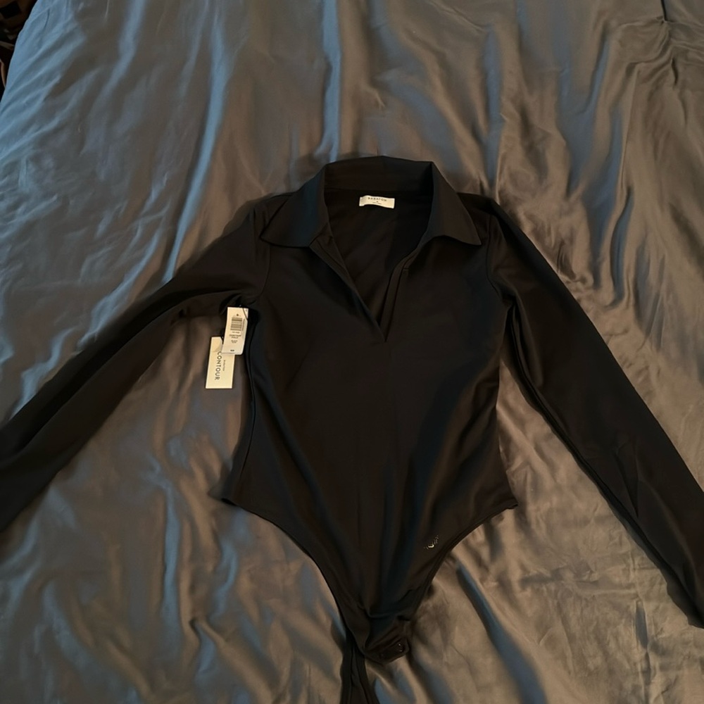 Aritzia Babaton contour polo long sleeve